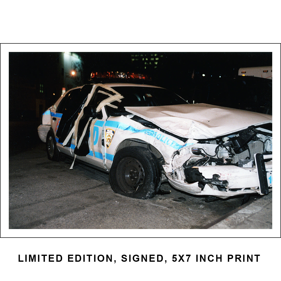 NYC 2000-2005 by Alain Levitt (cop car cover & print)